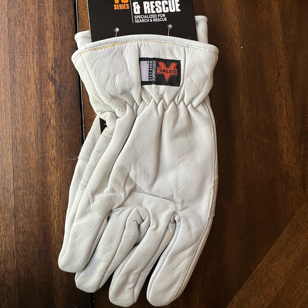 Kevlar reinforced leather gloves